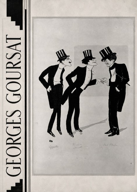 Georges Goursat Capiello, Francis De Croisset, Paul Hervieu No2 - Plakát
