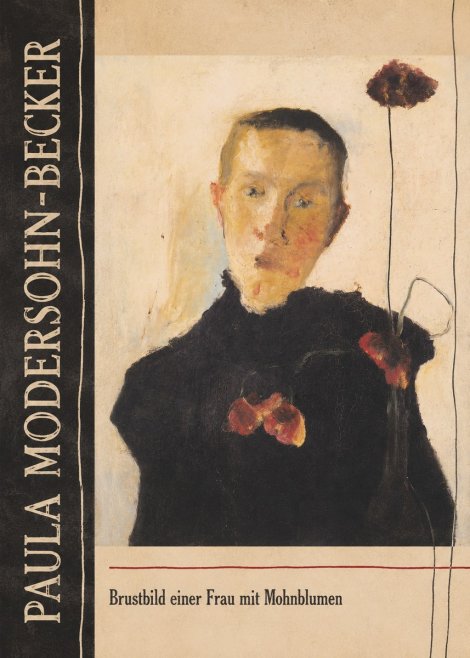 Paula Modersohn-Becker Brustbild Einer Frau Mit Mohnblumen No2 - Plakát