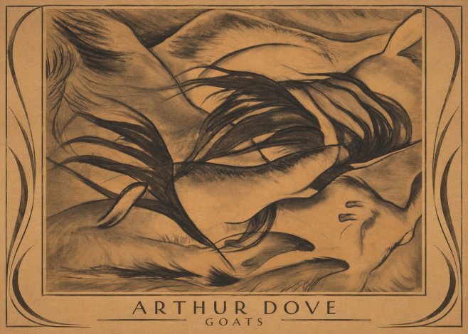 Arthur Dove Goats No1 - Plakát