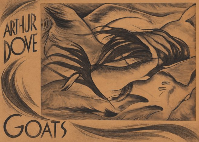 Arthur Dove Goats No2 - Plakát
