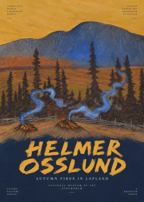 Helmer Osslund Twilight in the North No5 - Plakát