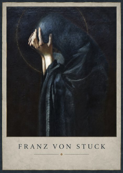 Franz von Stuck The Mourner No2 - Plakát