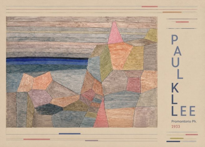 Paul Klee Promontorio Ph. No5 - Plakát
