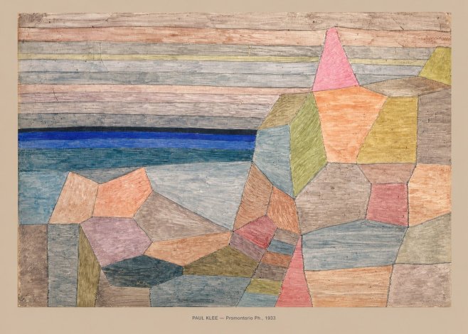 Paul Klee Promontorio Ph. No6 - Plakát