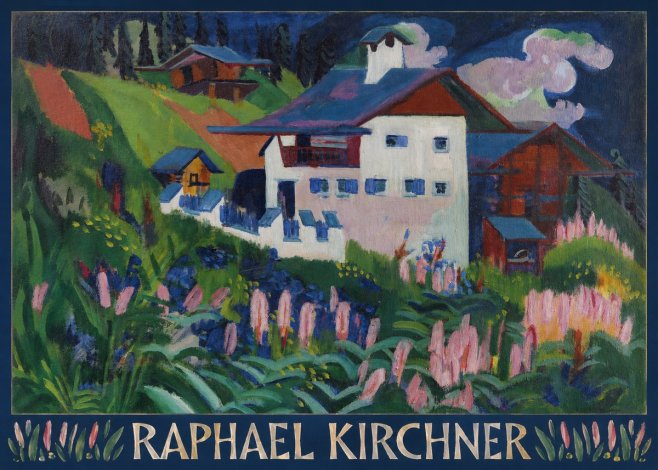 Raphael Kirchner Tiroler Haus No6 - Plakát