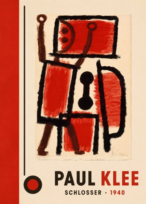 Paul Klee Schlosser No4 - Plakát