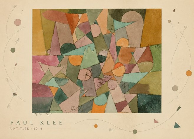 Paul Klee Untitled No3 - Plakát