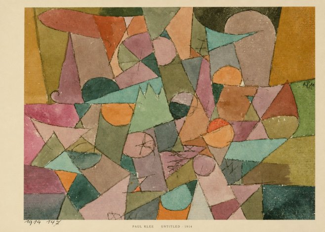 Paul Klee Untitled No6 - Plakát