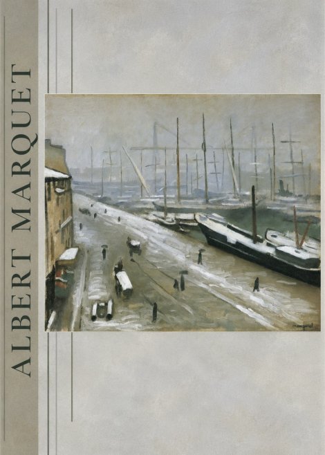 Albert Marquet Le Havre, Le Bassin Sous La Neige No2 - Plakát