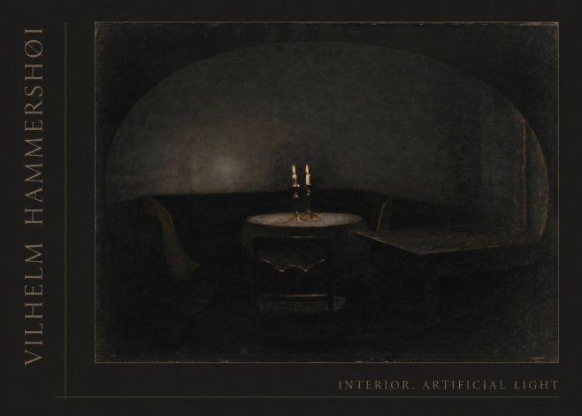 Vilhelm Hammershøi Interior. Artificial Light No2 - Plakát