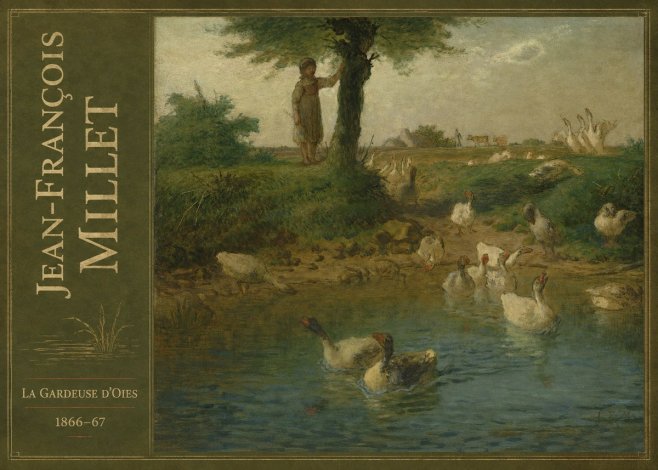 Jean-François Millet La Gardeuse D'oies No2 - Plakát