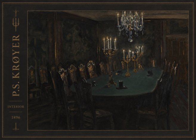 P.S. Krøyer Interior No2 - Plakát