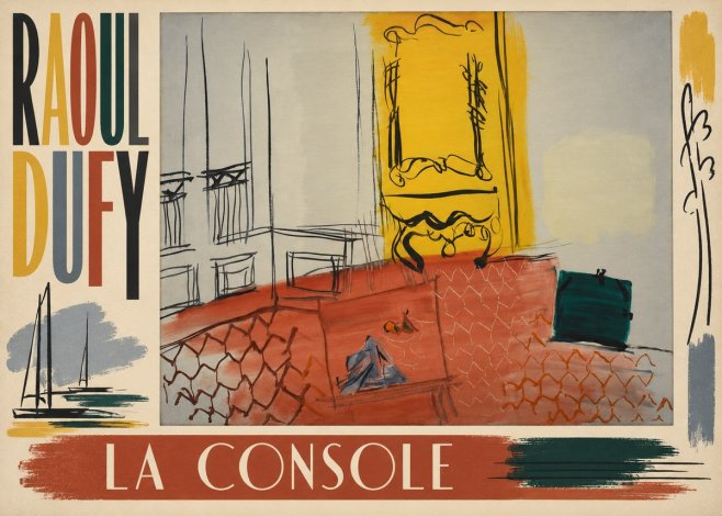 Raoul Dufy La Console No2 - Plakát