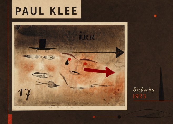 Paul Klee Siebzehn, Irr No2 - Plakát