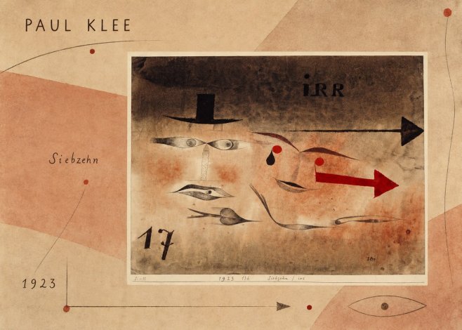 Paul Klee Siebzehn, Irr No5 - Plakát