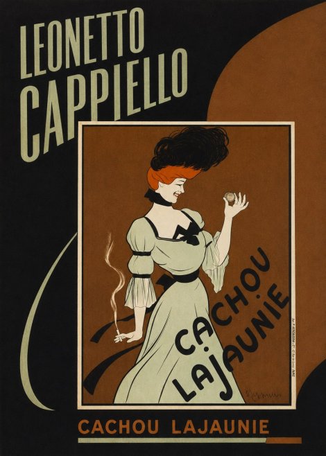 Leonetto Cappiello Cachou Lajaunie No4 - Plakát