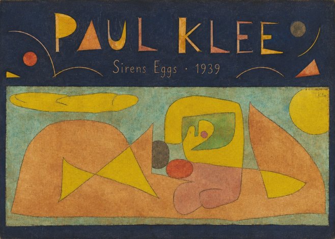 Paul Klee Sirens Eggs No4 - Plakát