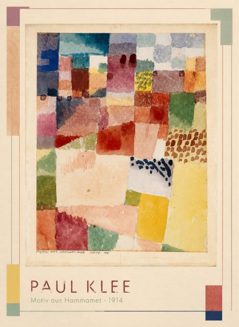 Paul Klee Motiv Aus Hammamet No1 - Plakát