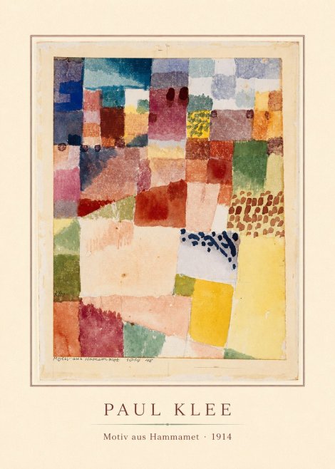 Paul Klee Motiv Aus Hammamet No3 - Plakát