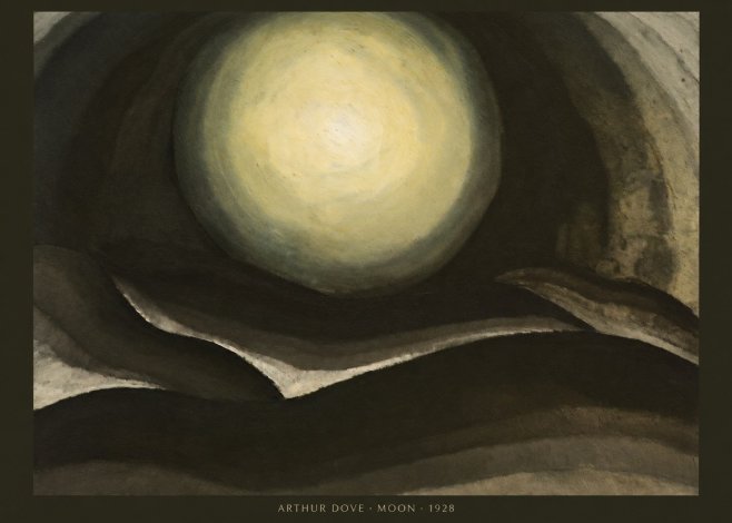 Arthur Dove Moon No6 - Plakát