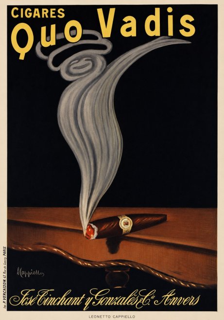 Leonetto Cappiello Quo Vadis No6 - Plakát