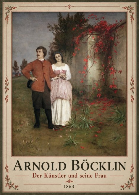 Arnold Böcklin Der Künstler Und Seine Frau No1 - Plakát