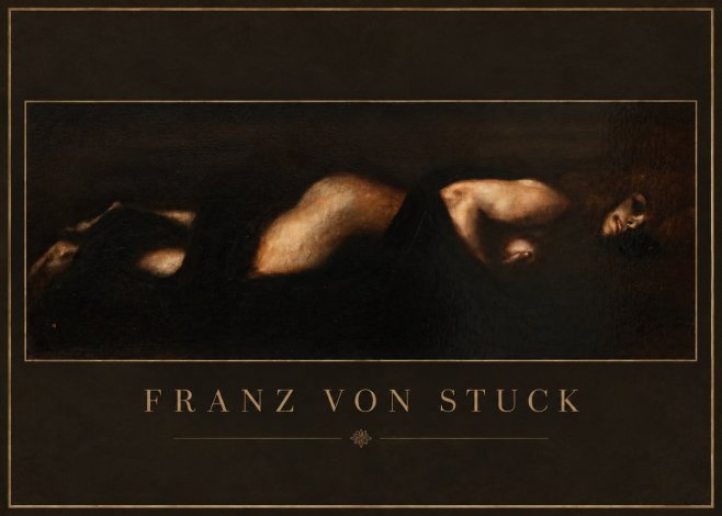Franz von Stuck Der Schlaf No3 - Plakát