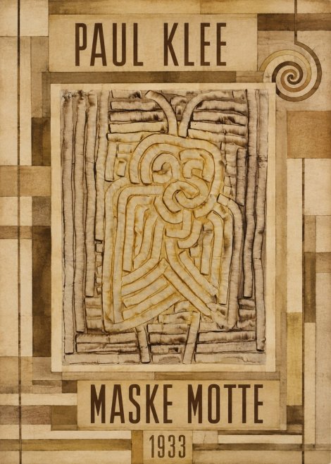 Paul Klee Maske Motte No6 - Plakát