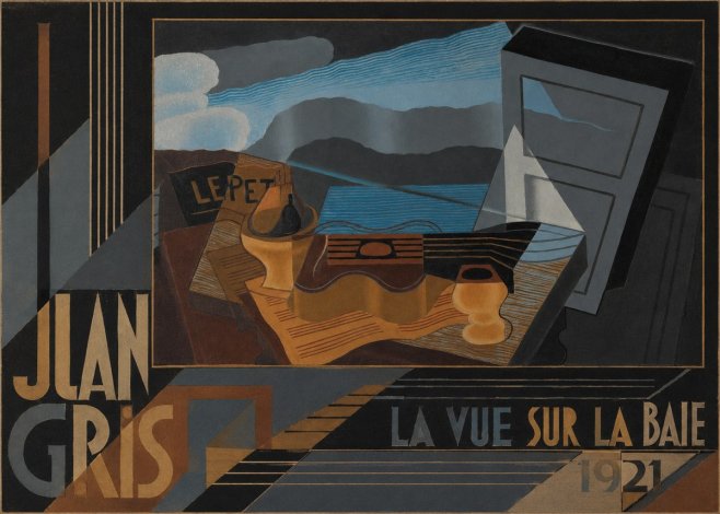 Juan Gris La Vue Sur La Baie No5 - Plakát