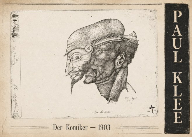 Paul Klee Der Komiker No5 - Plakát