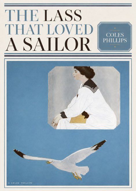 Coles Phillips The Lass That Loved a Sailor No4 - Plakát