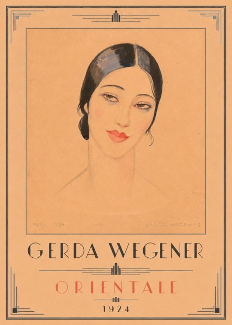 Gerda Wegener Orientale No4 - Plakát