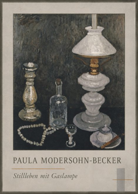 Paula Modersohn-Becker Stillleben Mit Gaslampe No1 - Plakát