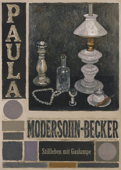 Paula Modersohn-Becker Stillleben Mit Gaslampe No3 - Plakát