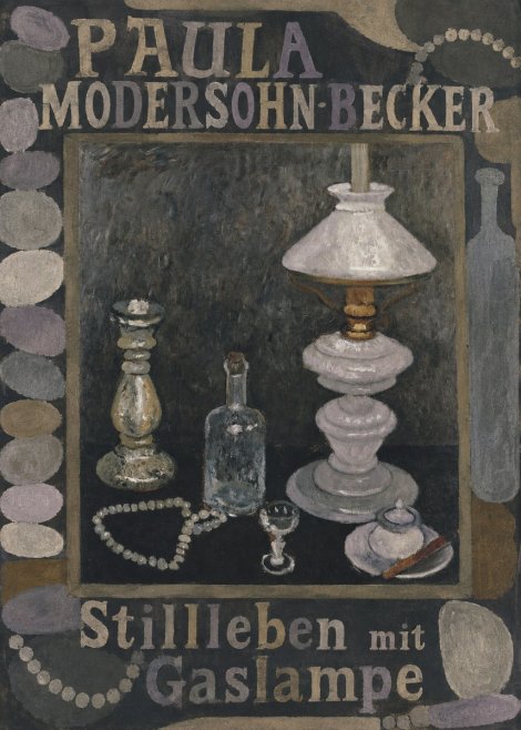 Paula Modersohn-Becker Stillleben Mit Gaslampe No5 - Plakát