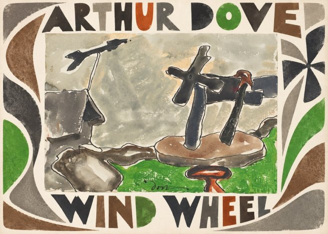 Arthur Dove Wind Wheel No2 - Plakát