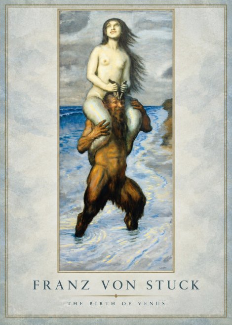 Franz von Stuck The Birth of Venus No1 - Plakát