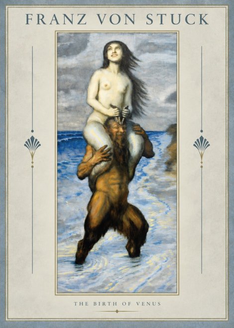 Franz von Stuck The Birth of Venus No2 - Plakát