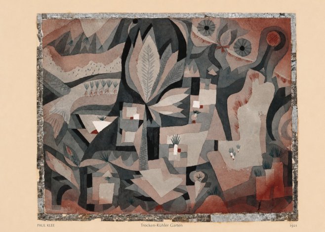 Paul Klee Trocken-kühler Garten No6 - Plakát