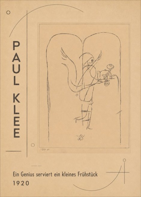 Paul Klee Ein Genius Serviert Ein Kleines Frühstück No2 - Plakát