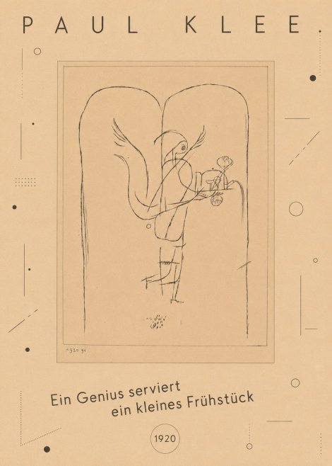 Paul Klee Ein Genius Serviert Ein Kleines Frühstück No3 - Plakát