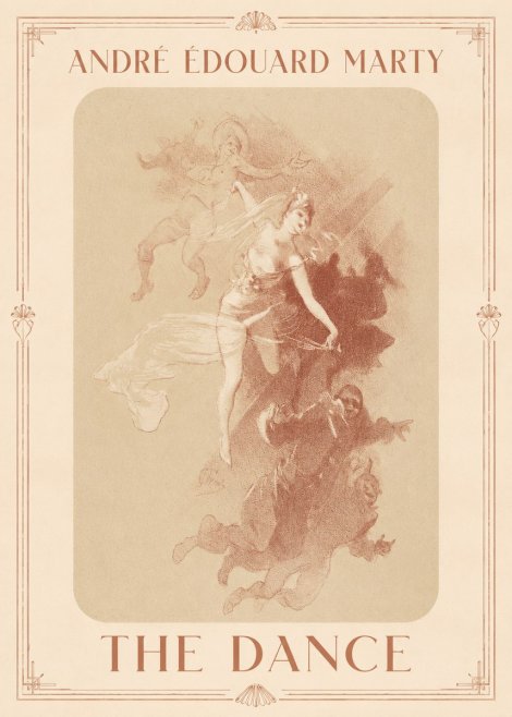 André Édouard Marty The Dance No1 - Plakát