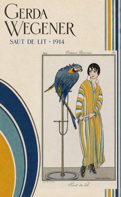 Gerda Wegener Saut De Lit 1914 No6 - Plakát