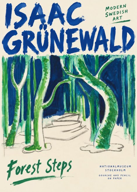 Isaac Grünewald Forest Path No6 - Plakát