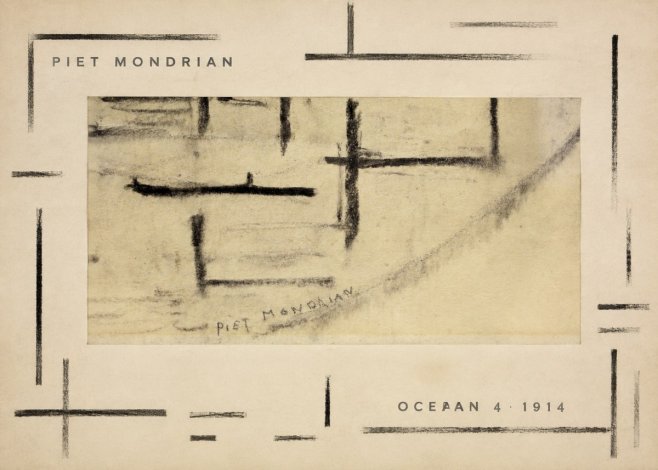 Piet Mondrian Ocean 4 No2 - Plakát