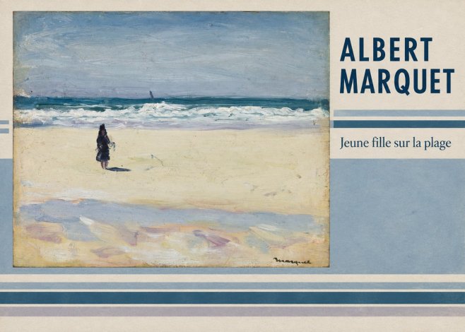 Albert Marquet Jeune Fille Sur La Plage No2 - Plakát