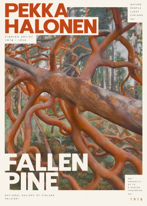 Pekka Halonen Fallen Pine No6 - Plakát