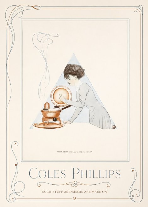 Coles Phillips Such Stuff as Dreams Are Made On No1 - Plakát