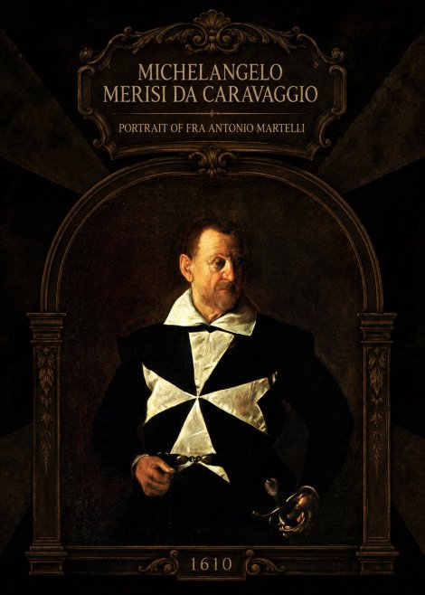 Michelangelo Merisi da Caravaggio Portrait of Fra Antonio Martelli No4 - Plakát
