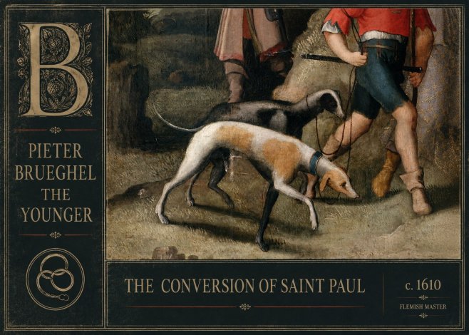 Pieter Bruegel The Conversion of Saint Paul II No5 - Plakát